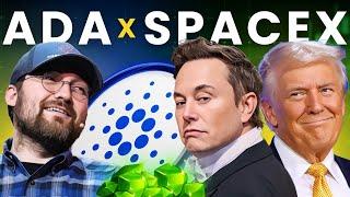 BREAKING: Charles Hoskinson Hints At SpaceX Deal – Cardano $ADA to Power US Elections in 2028?!