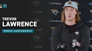 Trevor Lawrence on His Performance in Loss to Texans | Jacksonville Jaguars