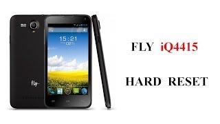 Fly iq4415 Hard Reset Сброс Настроек