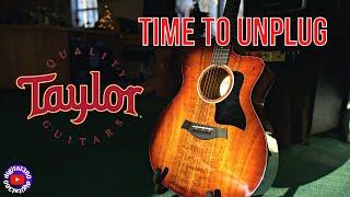 Taylor Acoustic Guitar 224CE-K Deluxe Review