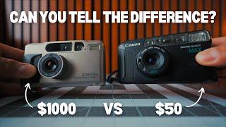 Worth it? - $50 vs $1000 Point and Shoot Film Camera