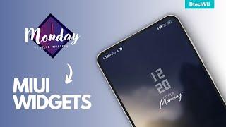 Best MIUI Widgets Part-5 for MIUI 14 & MIUI 13 | Best MIUI Themes with Cool Widgets