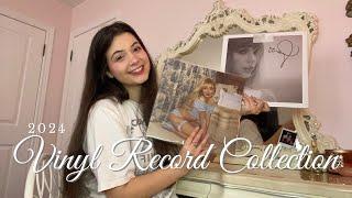 updated vinyl record collection 2024 ~ taylor swift, sabrina carpenter, chappell roan & more 🫶