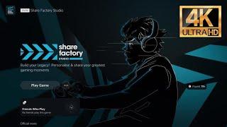 How to Upload 4K Videos from PS5 to YouTube Using Share Factory | 4K #4kgameplay  #sharefactory