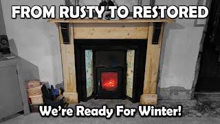 Restoring Our Farmhouse Fireplace To Its Former Glory - DIY Restoration