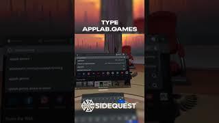 How to get App Lab games from Quest 2 browser - No apps needed!