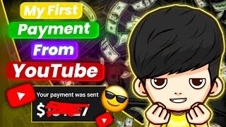 My First Payment From YouTube | GrowYT First income From YouTube