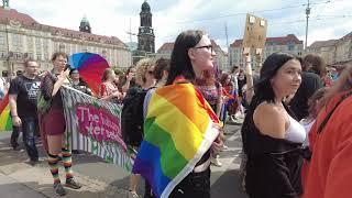 LGBTQ Pride Parade in Dresden - 2022 | Saxony - Germany #lgbtq #prideparade #dresden #germany