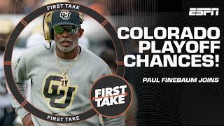 Stephen A. BELIEVES Deion Sanders is Coach of the Year!  Can Colorado make the CFP?  | First Take