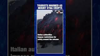 Tourists Risk Injuries Near Mount Etna Lava | Rescuers Issue Urgent Warning | Eruption Update