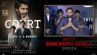 Director Srikanth Odela Speech at Court Movie Pre-Release Event Trailer Launch | YouWe Media