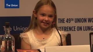 Experience of child TB survivor - press conference highlights