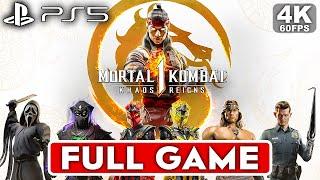 MORTAL KOMBAT 1 KHAOS REIGNS Story Gameplay Walkthrough FULL GAME [4K 60FPS PS5] - No Commentary