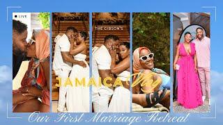 JAMAICA TRAVEL VLOG! Our very first marriage retreat! A glimpse of our marriage