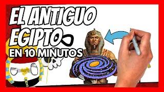  La HISTORIA del ANTIGUO EGIPTO en 10 minutos | Resumen de La historia de Egipto (1/3)