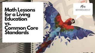 Master Books Math Lessons for a Living Education Level 3 vs. Common Core Standards