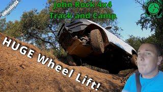 FORTUNER 4x4 - JOHN ROCK 4x4 – Getting STUCK and a HUGE wheel lift! #4WheelingSA #JohnRock #4x4