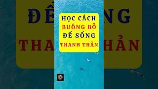 Học cách buông bỏ để sống thanh thản #nangluongtamthuc