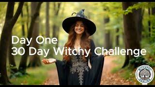 Day 1 - 30 Day Witchy Challenge - Craft Your Magical Sanctuary: 3-Minute Sacred Space Ritual