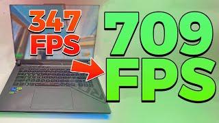 How I DOUBLED my Laptop's FPS on Fortnite… 