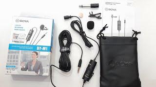 Boya BYM1 Lavalier Microphone Review | Technary