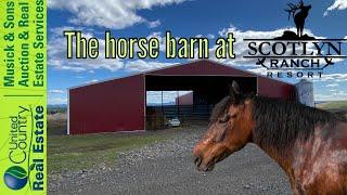 The Barn at Scotlyn Ranch Kamiah, Idaho For Sale