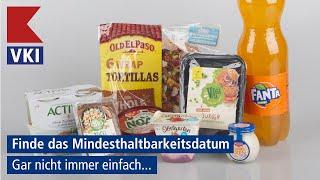 Finde das Mindesthaltbarkeitsdatum!