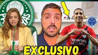 EXCLUSIVOVERDÃO PODE DA CHAPÉU NO CRUZEIRO? | LEILA PEREIRA ATACADA? | NOTÍCIAS DO PALMEIRAS