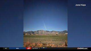 Comet visible in the northern Nevada sky