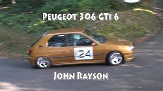 Peugeot 306 GTi 6 at the 5 clubs hillclimb meeting Wiscombe Park September 2014 John Rayson