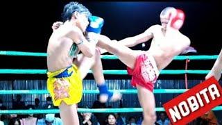 NOBITA (Red) Kaennorsing Muaythai vs Dawden. #Muaythai #fight#boxing #fc #mma #ufc