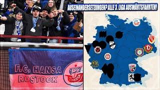 So erging es uns in Dresden, Cottbus, Aue... 3 LIGA AUSWÄRTS RANKING mit Hansa Rostock Stadion Vlog