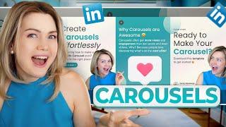 How I Create Carousel Posts on LinkedIn (In Just 6 Mins)