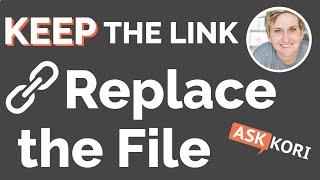 Replace a File or Photo But Keep the Original WordPress Link