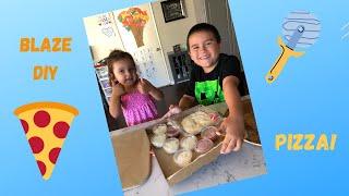 Noah Makes Blaze DIY Pizza!