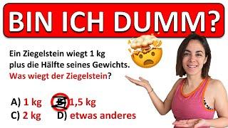  Die MEISTEN antworten auf diese Frage FALSCH! | DU aber NICHT!