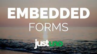 Embeddable Forms: Collect More Information from Customers Using Justuno