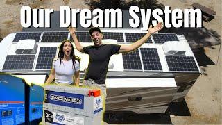 24v Battle Born Battery Power with 2750 watts of Rich Solar! (RV Lithium Battery UPGRADE)