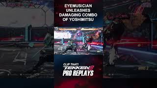 Eyemusician Unleashes Damaging Combo 1 of Yoshimitsu Tekken 8