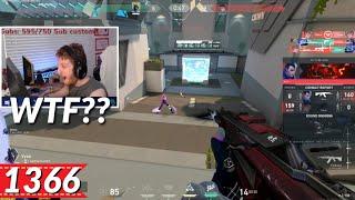 Demon1 can't believe what he saw! | Most Watched VALORANT Clips Today V1366