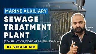 sewage Treatment plant onboard ship||