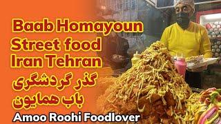 Baab Homayoun Street food in Tehran by amoo roohi foodlover