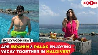 Ibrahim Ali Khan ENJOYING a romantic vacation with Palak Tiwari in Maldives? Here’s a BIG hint!