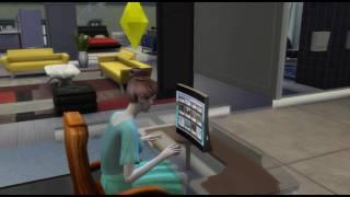 Смотрим  смешные видео с Сим.ТВ в Sims4