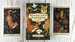 Woodland Wardens Oracle Cards | A 52-Card Oracle Deck & Guidebook | Full HD Flip Through