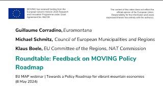 Roundtable: Feedback on MOVING Policy Roadmap