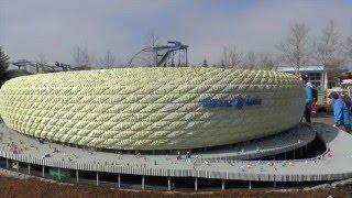 Allianz Arena im Legoland ist größtes Lego-Gebäude der Welt! #Legoland