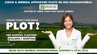 Mahamumbai Plots for Sale: Own Land Near New Mumbai Airport Now!