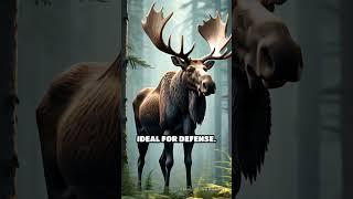 Red Deer vs. Moose: Battle of Forest Giants