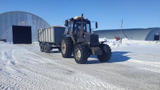 ПОГРУЗЧИК  LONKING 835 и DIECI Agri Stor . Расчистка дороги до склада!  (Сезон 2024)